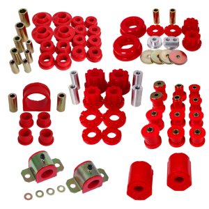 Lexus IS300 Suspension Bushing Set - Energy Suspension - Hyper-Flex - Red - `01-`05 Lexus IS300 Suspension Bushing Set - Energy Suspension - Hyper-Flex - Red - `01-`05